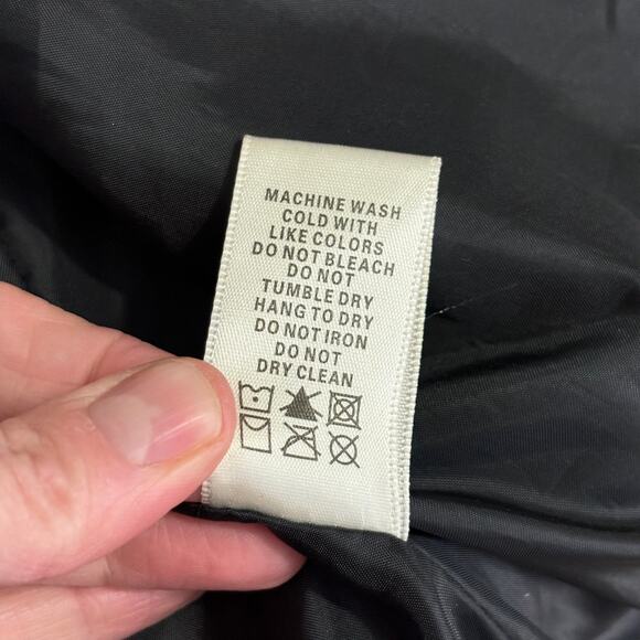 Max Studio Faux Leather Jacket Womens Small Black Moto Biker Zippers Vegan Rock - Picture 12 of 12